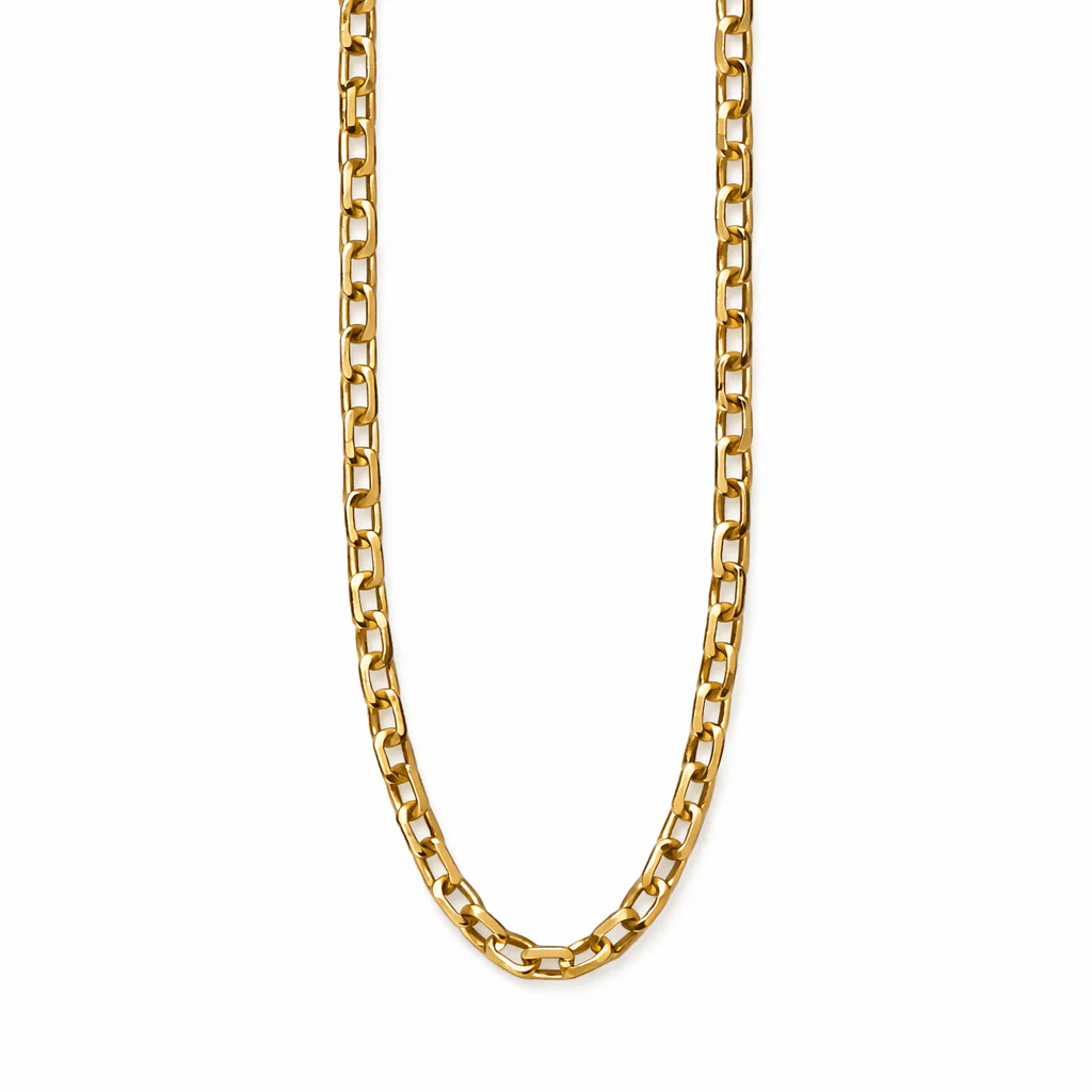 10k Cable Link Charm Chain