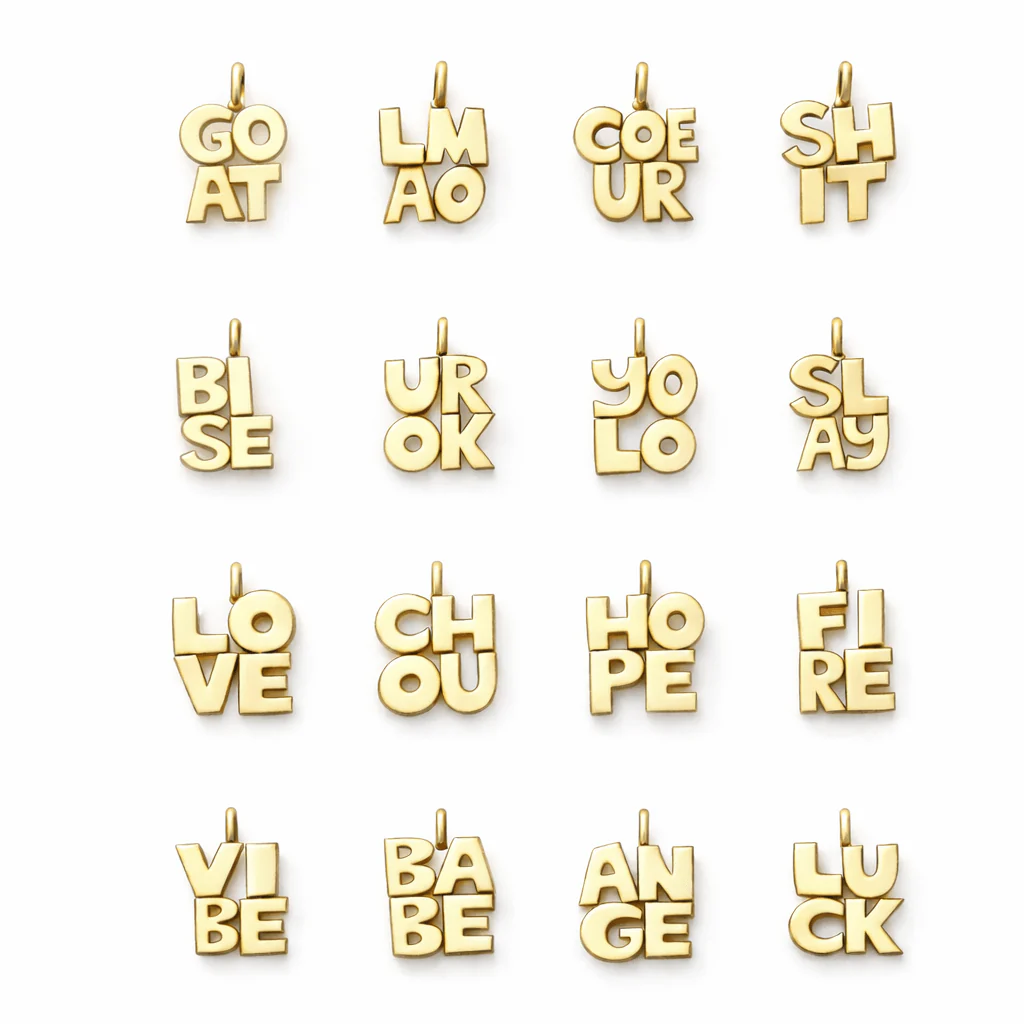 10K Four Letter Words Charm - Image 4