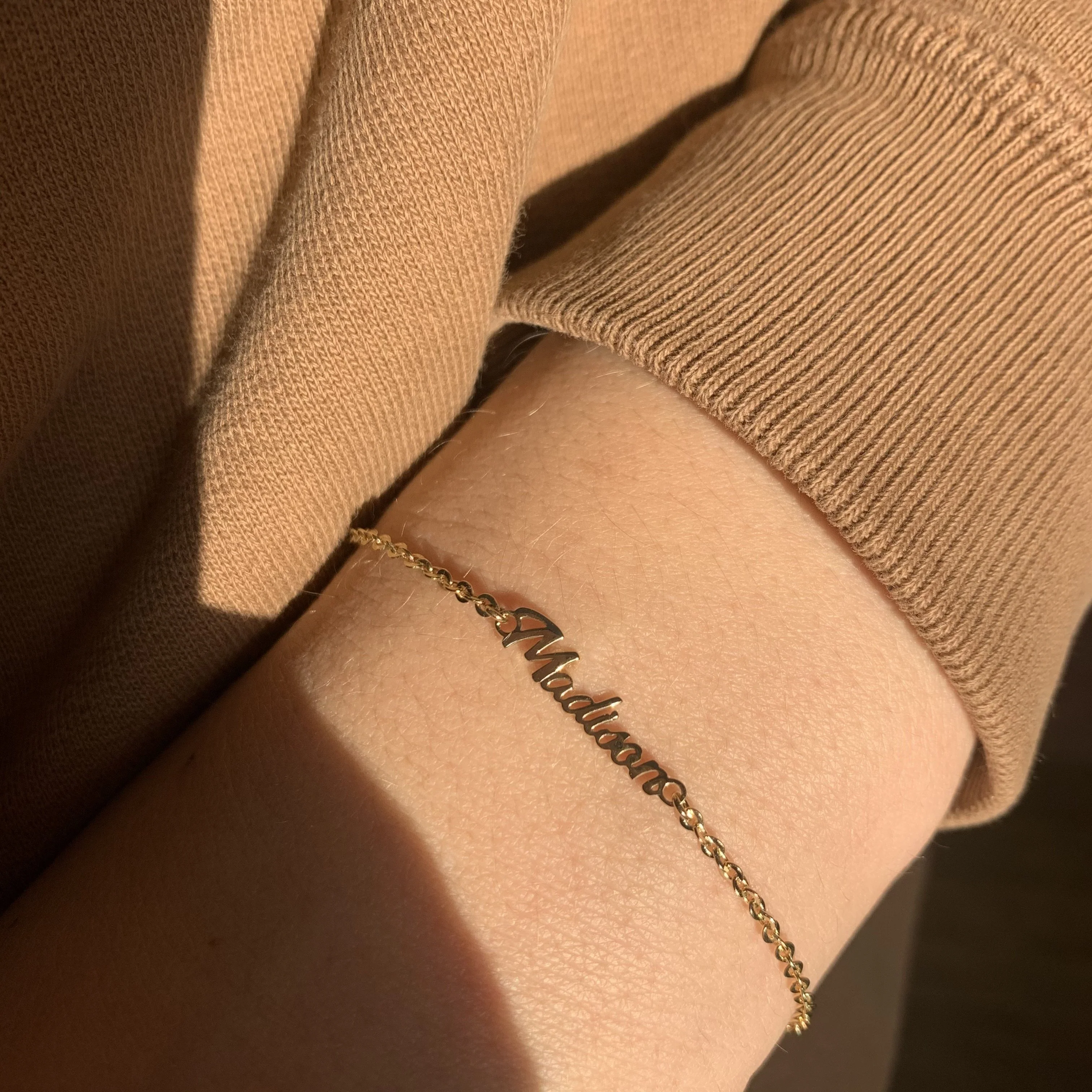 Bella Custom Name Bracelet - Image 2