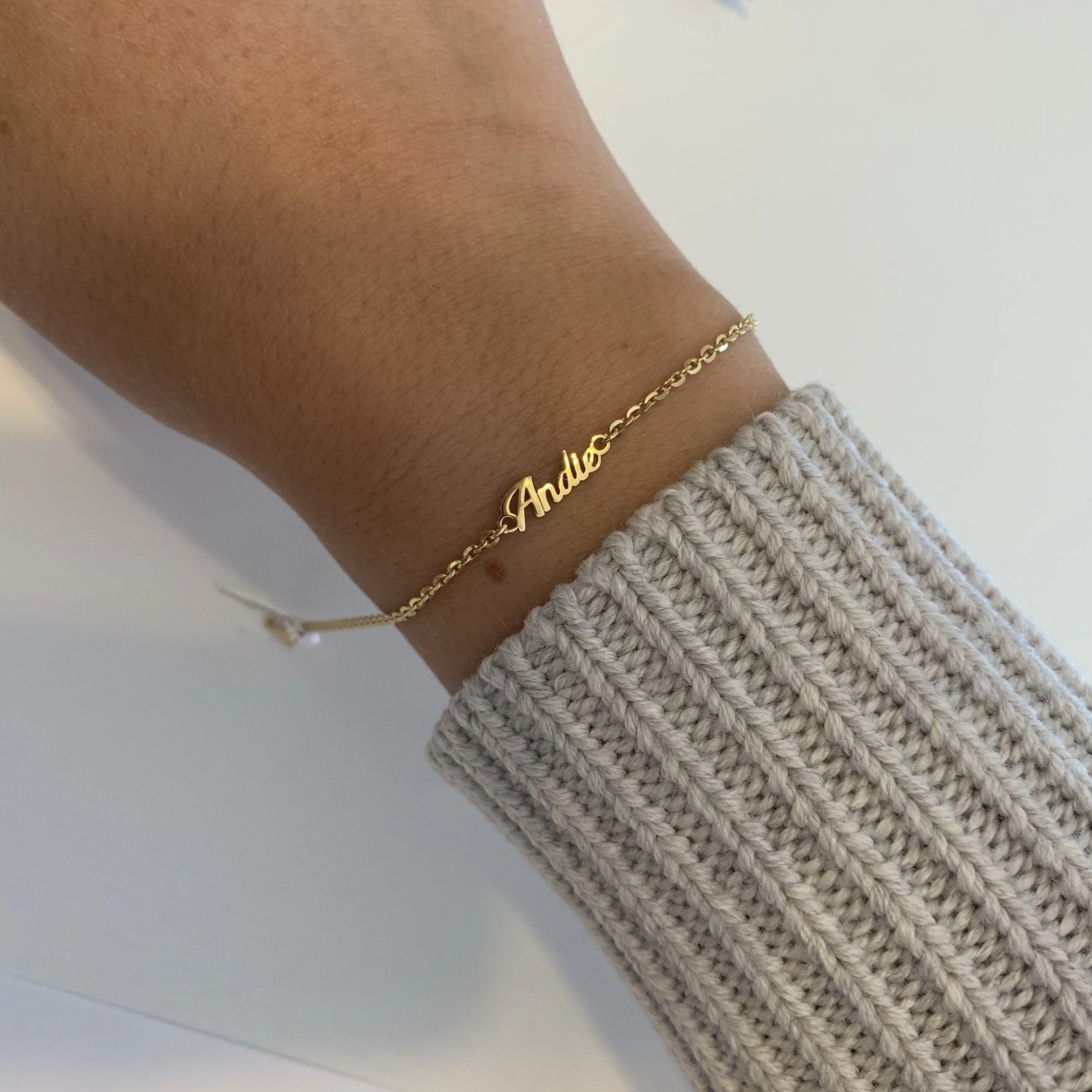 Bella Custom Name Bracelet - Image 5