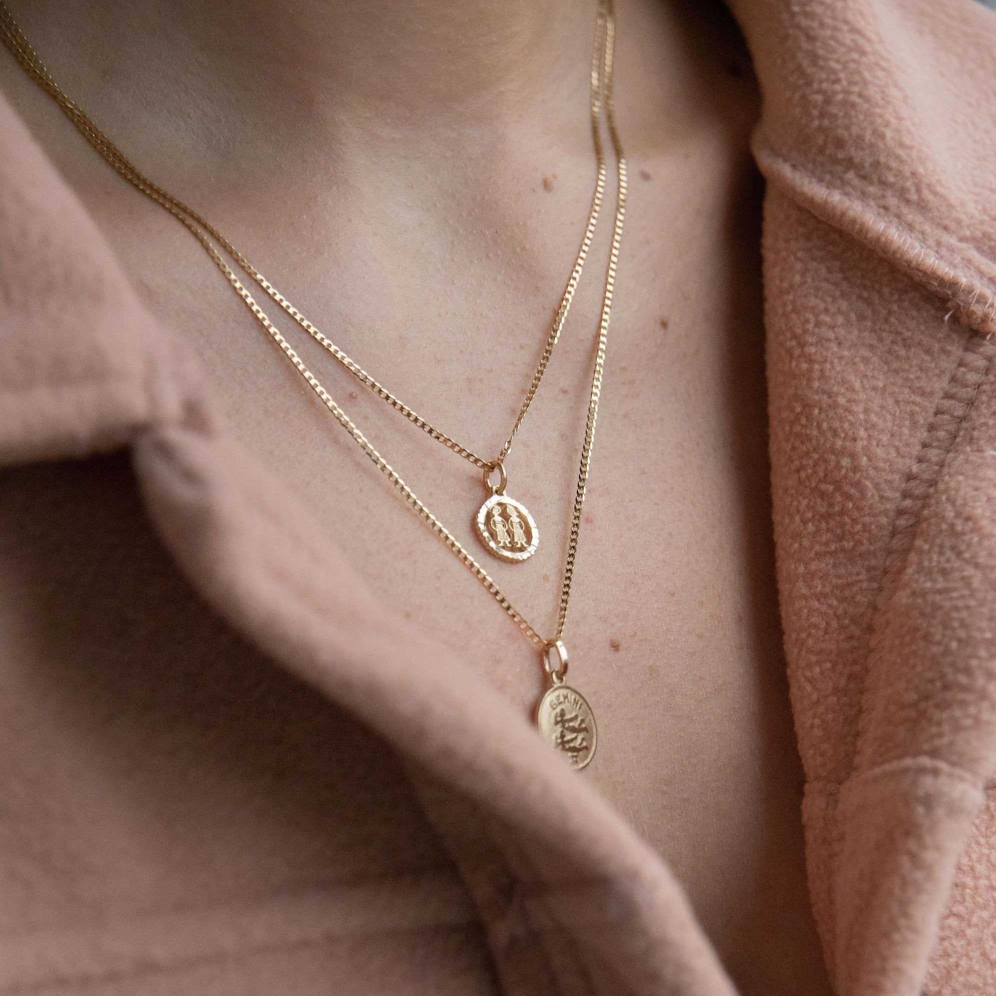 10K Gold Shirley Zodiac Charm - Image 7