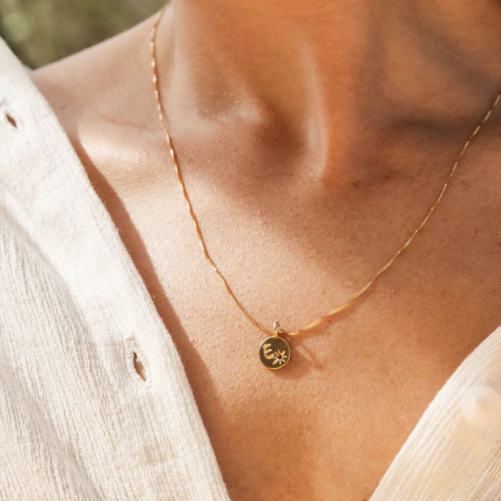 10K Initial Letter Charm - Image 5