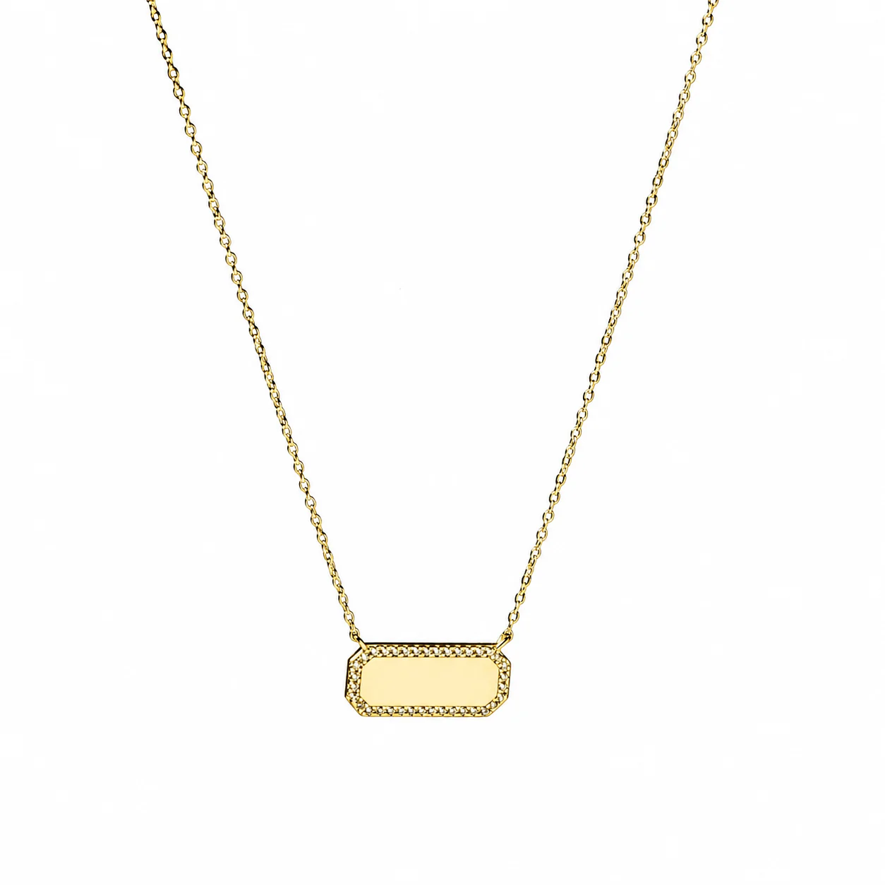 Personalized Bar Necklace - Image 3