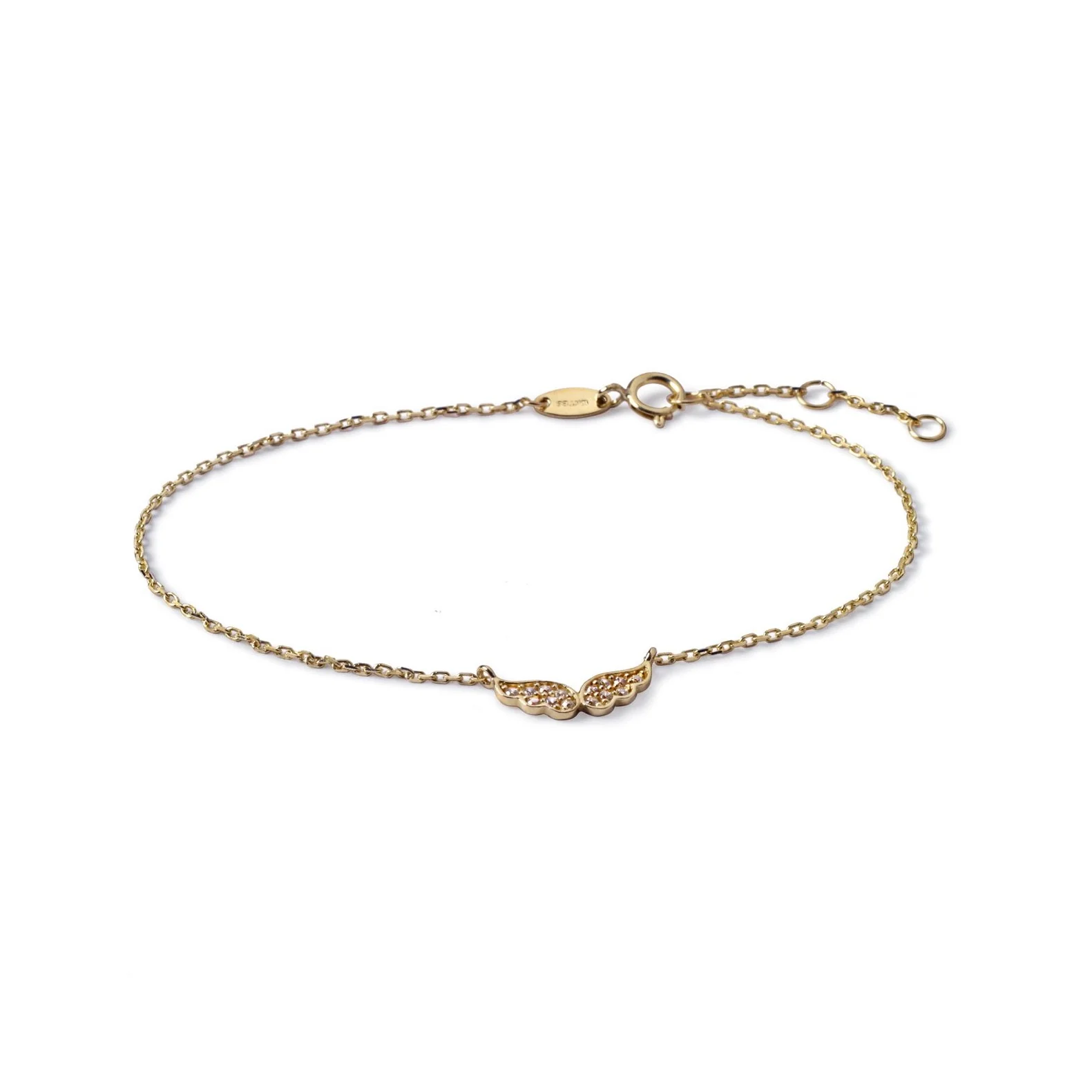 10K Gold Angelina Angel Bracelet
