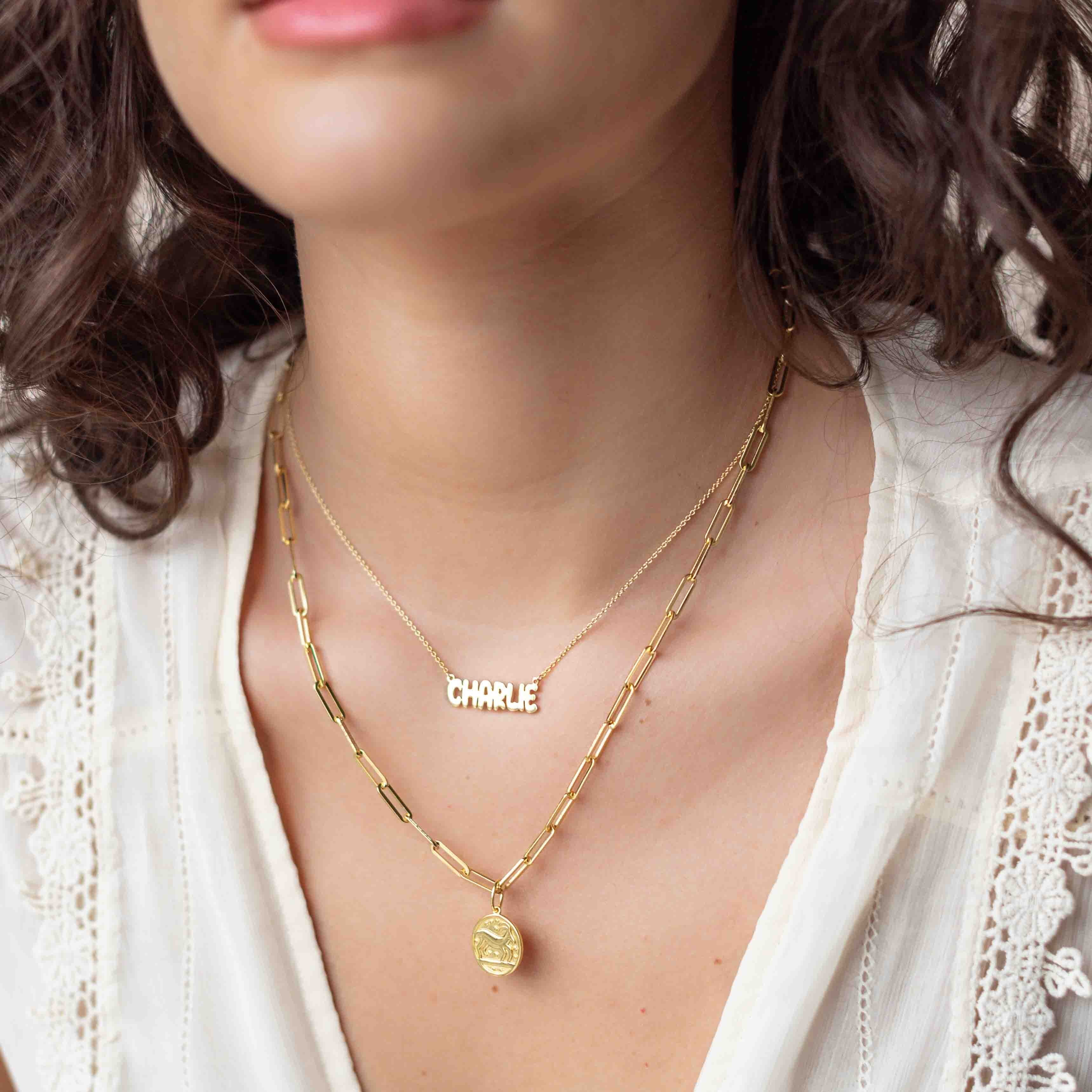 Bubble Name Necklace - Image 3