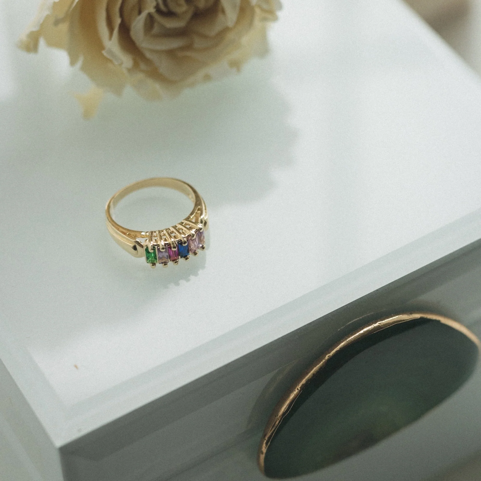10K Gold Crisi Birthstone Ring - Image 8
