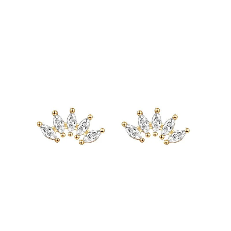 Marquise Crown Single Stud - Image 5