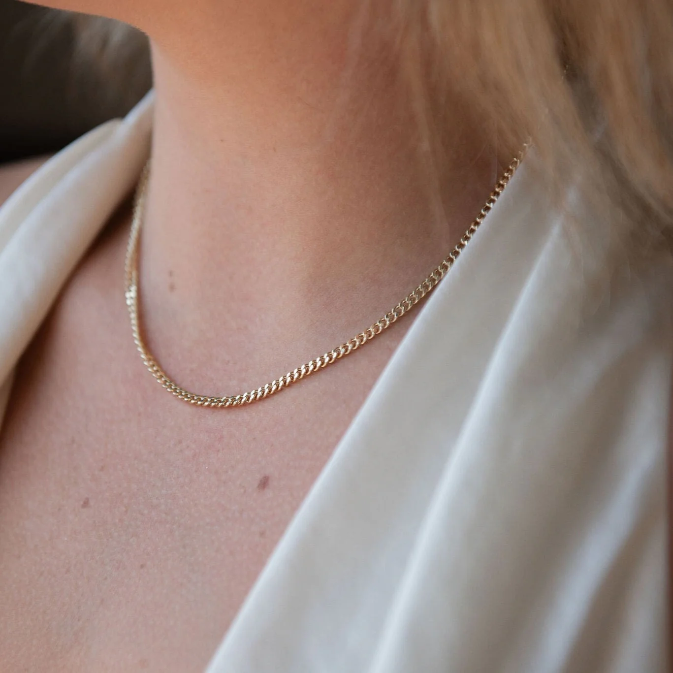 Curb Chain Necklace - Image 3