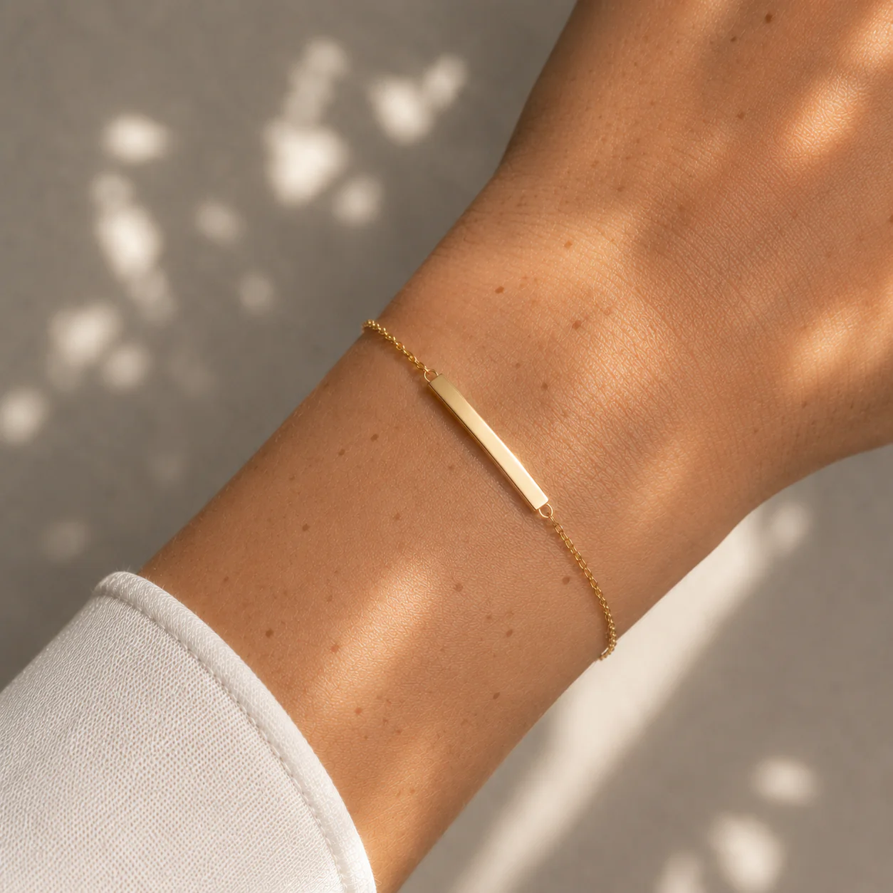 Engravable Bar Bracelet - Image 2