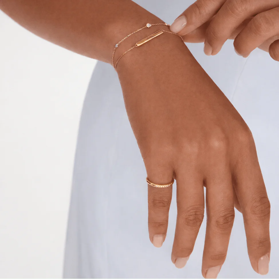 Engravable Bar Bracelet - Image 5