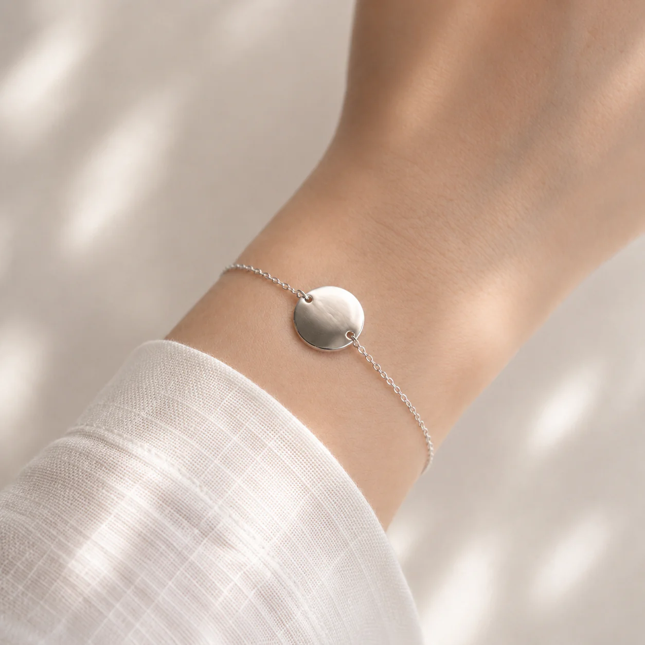 Engravable Disc Bracelet - Image 4