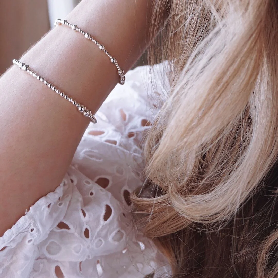 Erin Two Size Ball Bracelet - Image 3