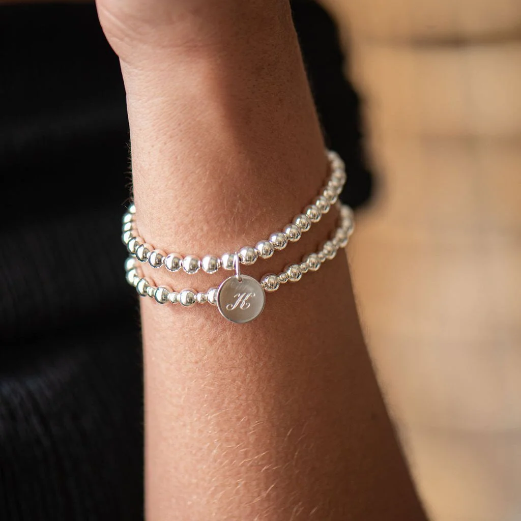 Erin Big Small Silver Bracelet - Image 5