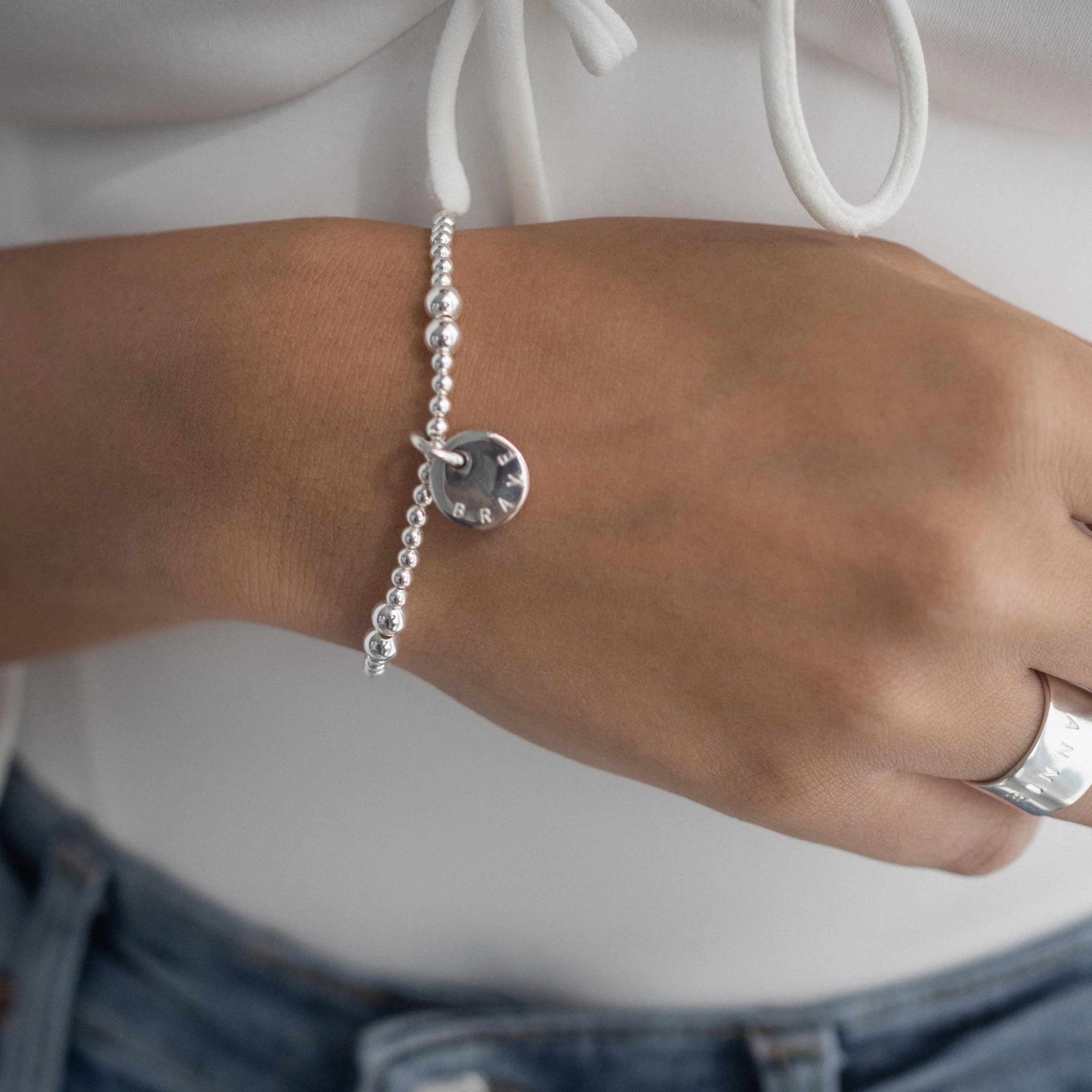 Erin Monogram Bracelet - Image 3