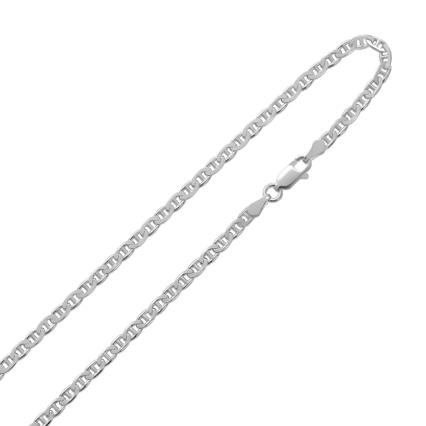 Flat Mariner Chain - Sterling Silver - Image 5
