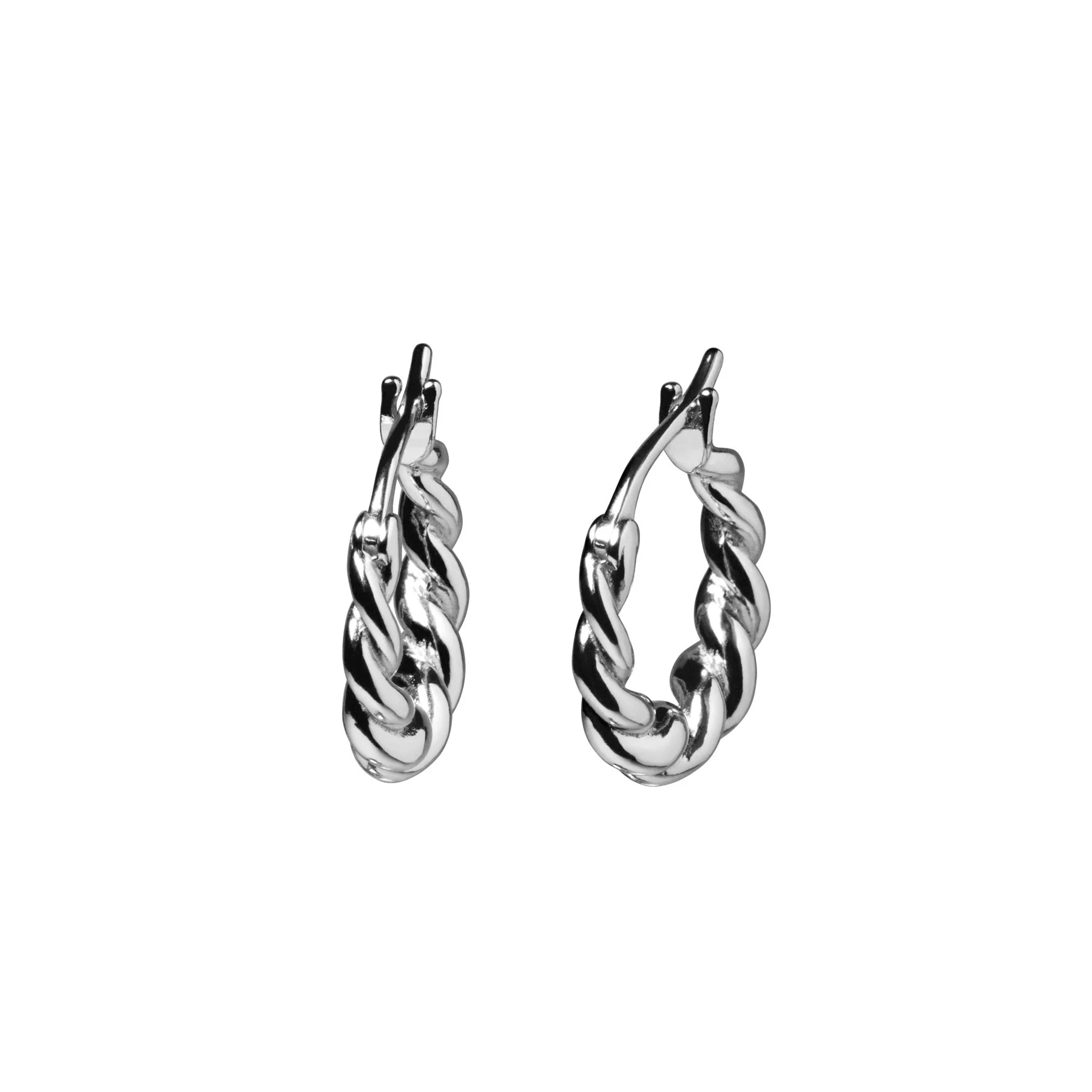 Gigi Twisted Hoops - Image 4