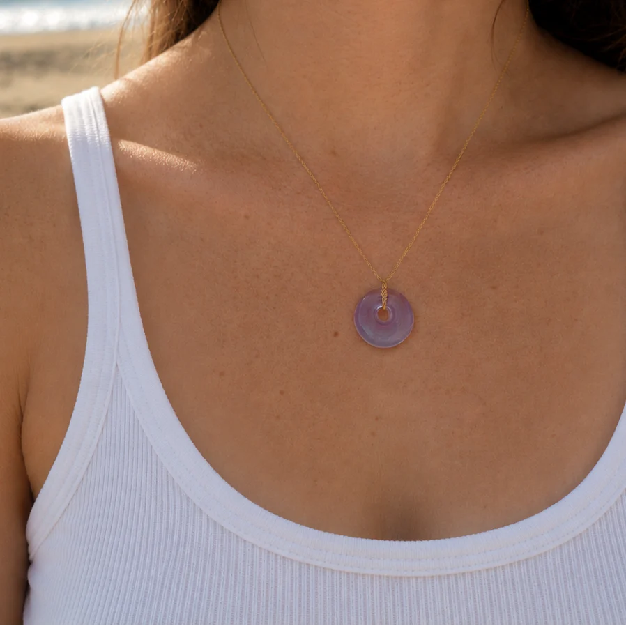 10k Hand-Torched Necklace - Image 4