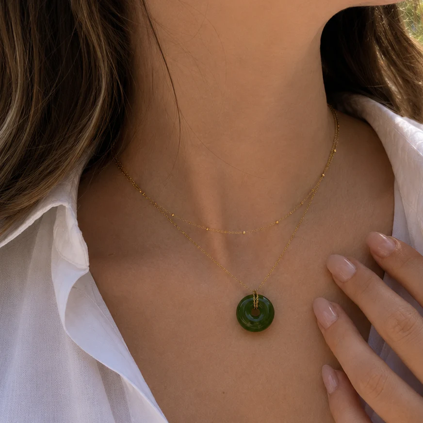 10k Hand-Torched Necklace - Image 6