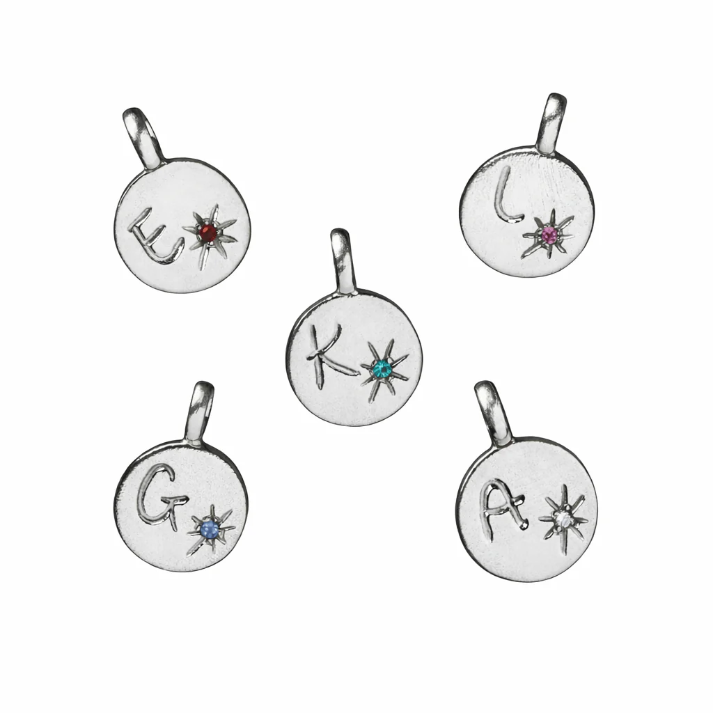 Initial Letter Silver Charm
