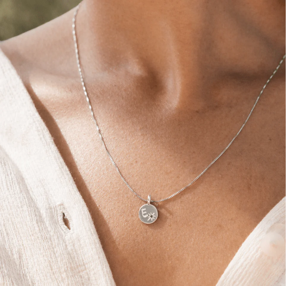 Initial Letter Silver Charm - Image 2