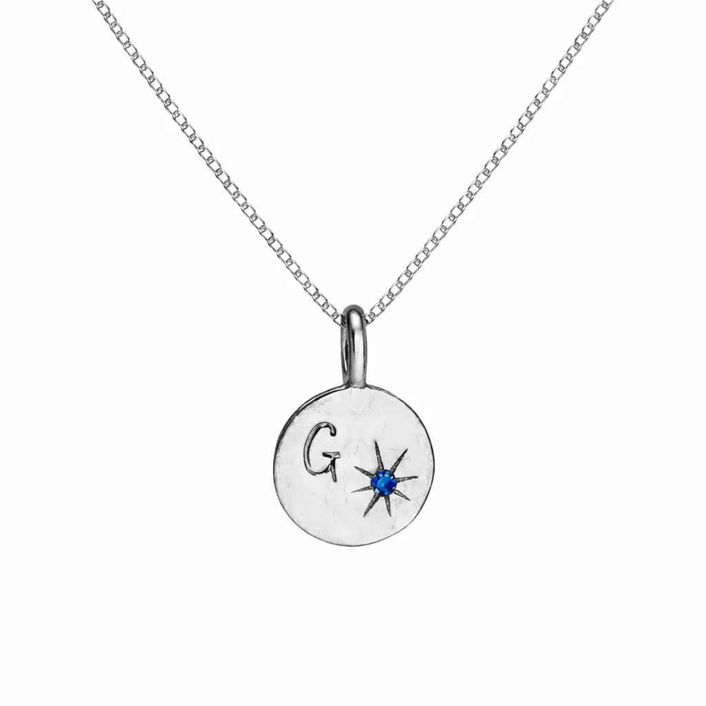 Initial Letter Silver Charm - Image 3