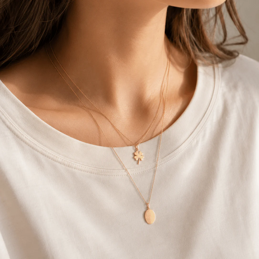 Italian Solid Whisper Rolo 10K Chain - Image 5