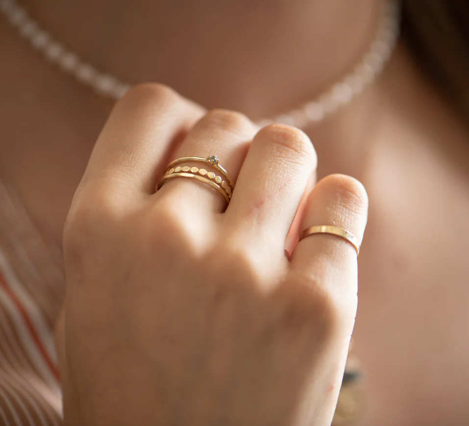 Jay Plain Band Gold Filled - Image 4
