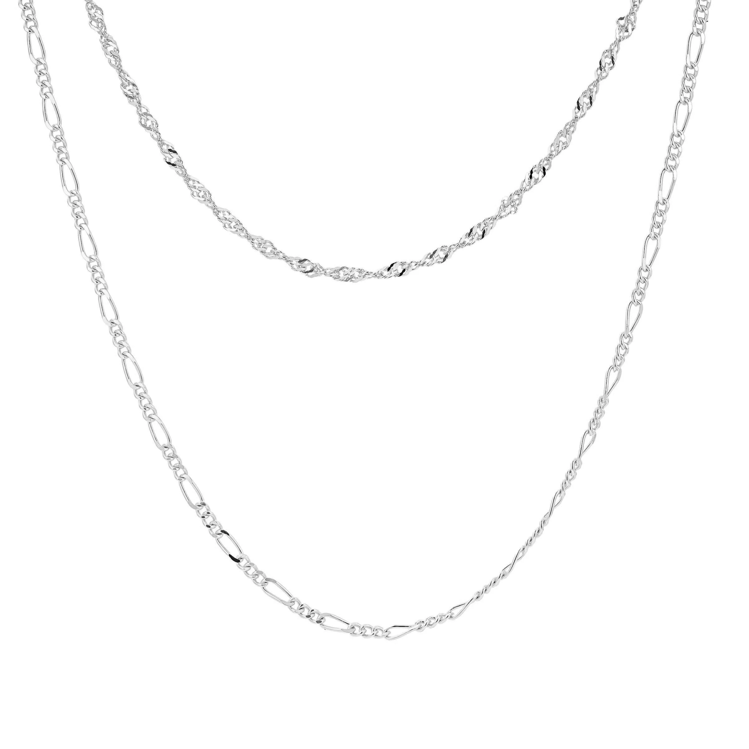 Layered Chain Necklace - Image 3