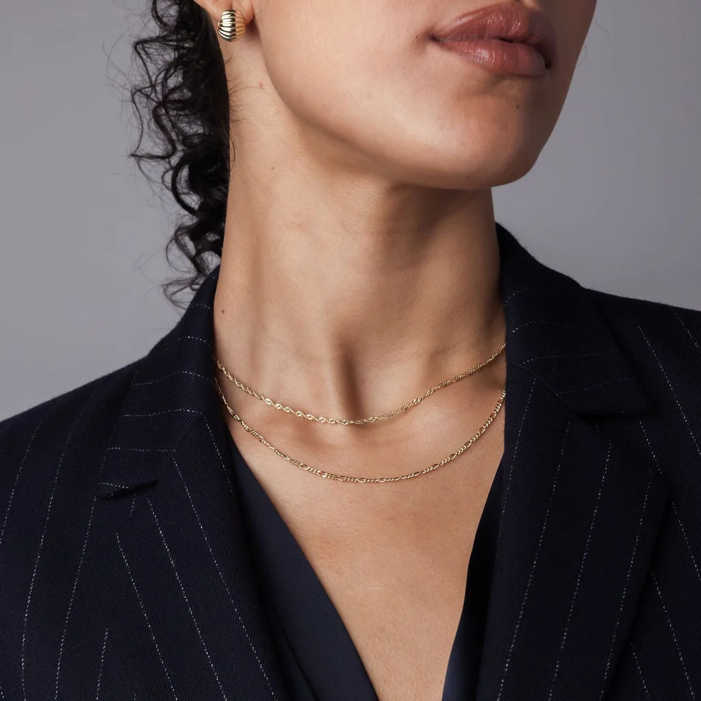 Layered Chain Necklace - Image 4