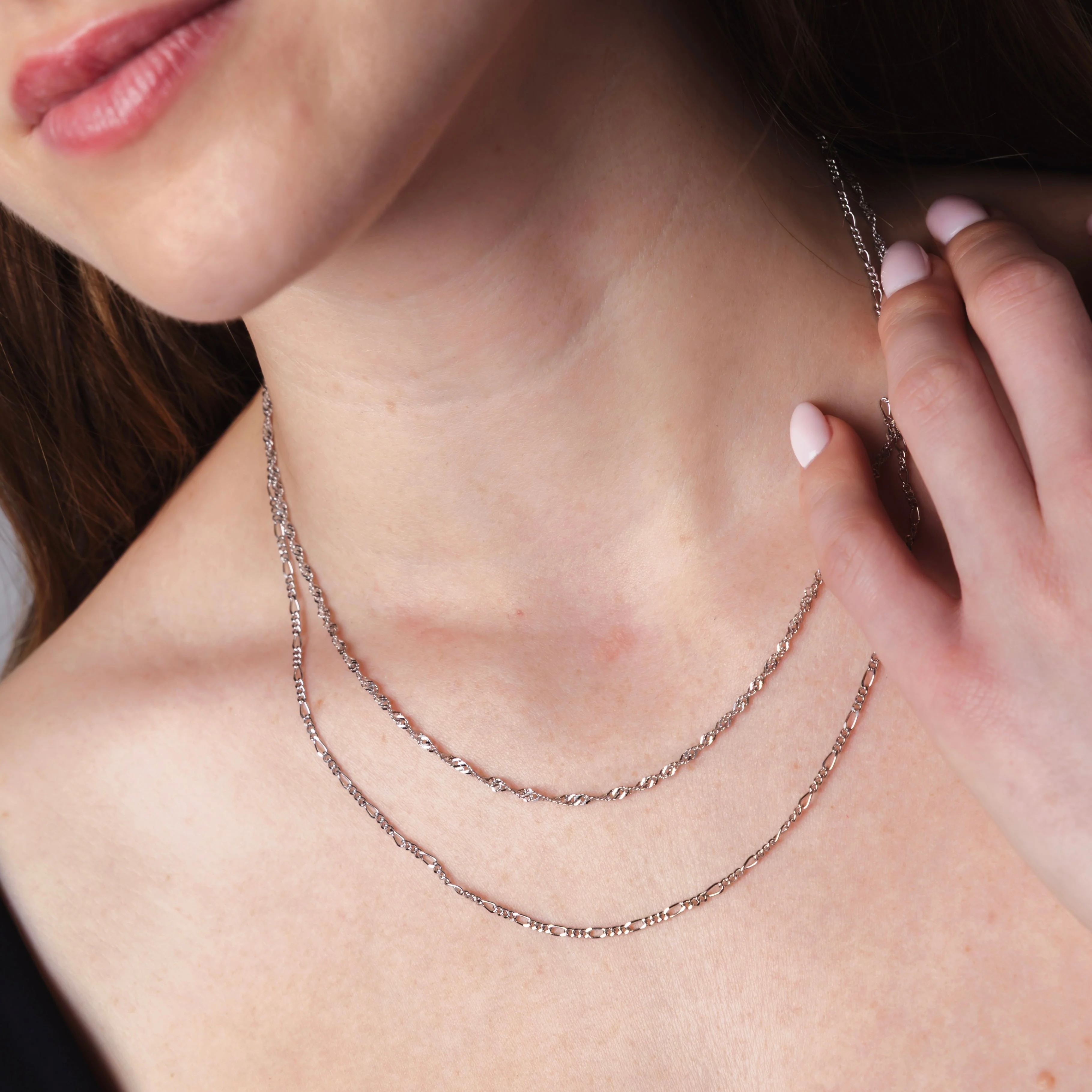 Layered Chain Necklace - Image 5