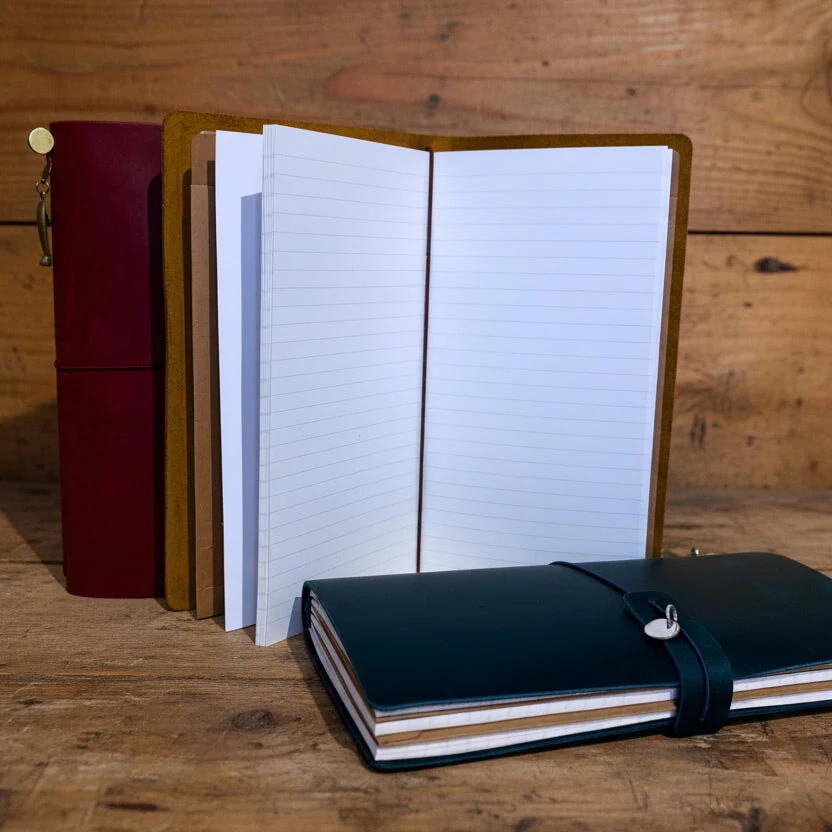 Leather Notebook with Charm - Image 3