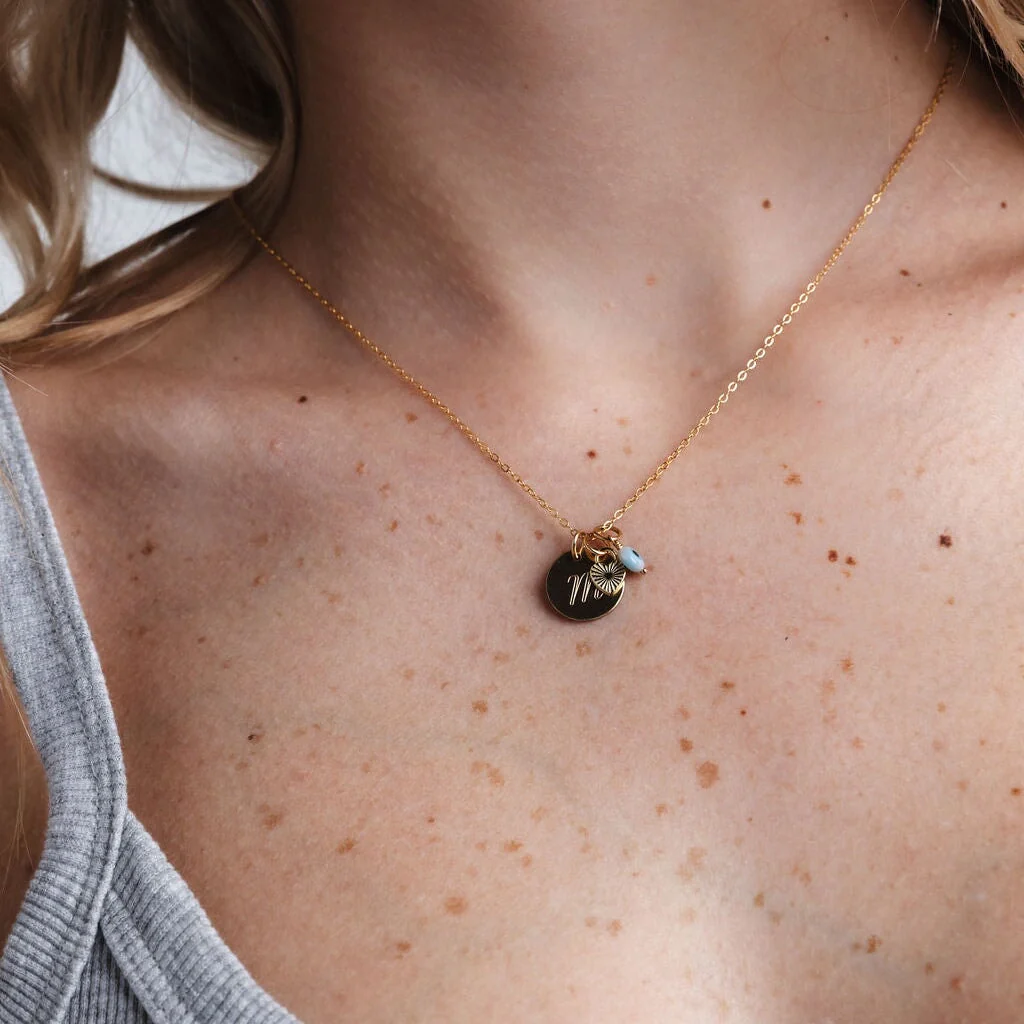 Love & Protection Engravable Necklace - Image 2