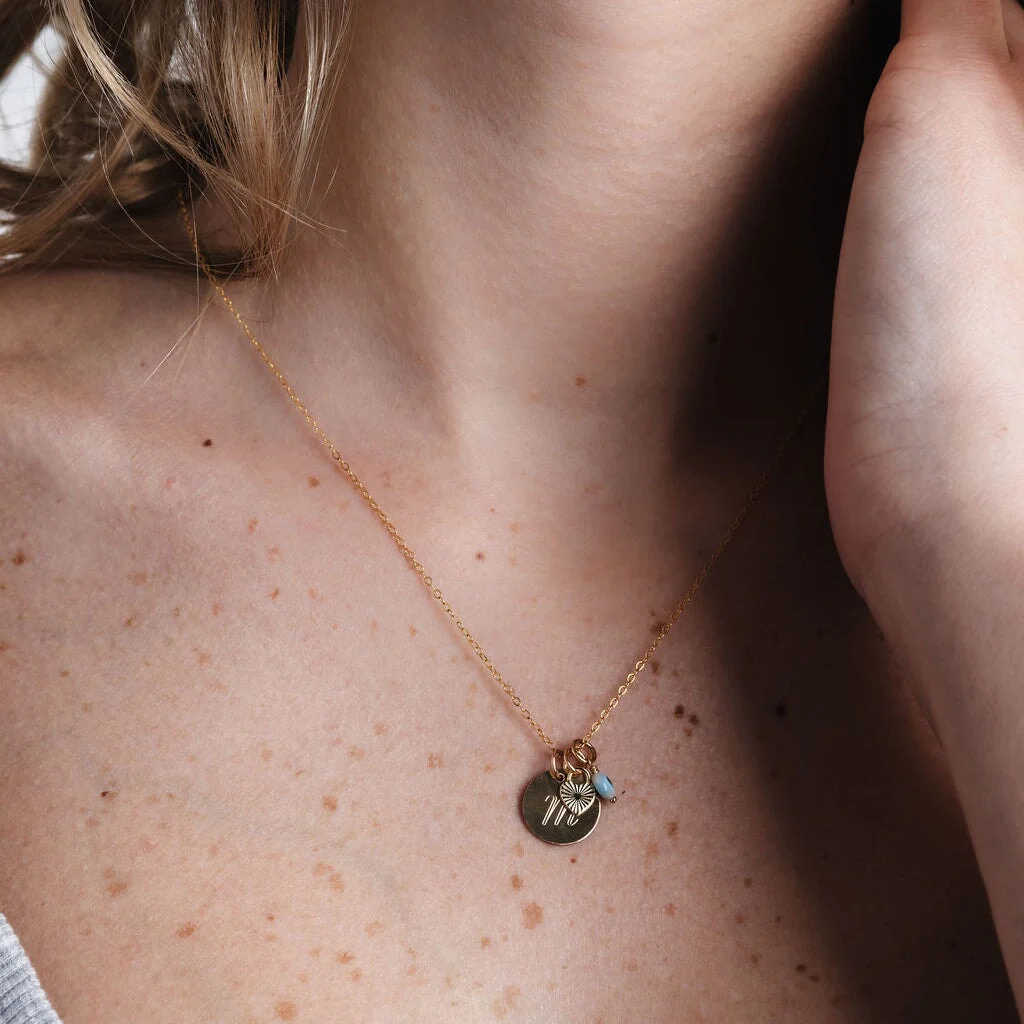 Love & Protection Engravable Necklace - Image 3