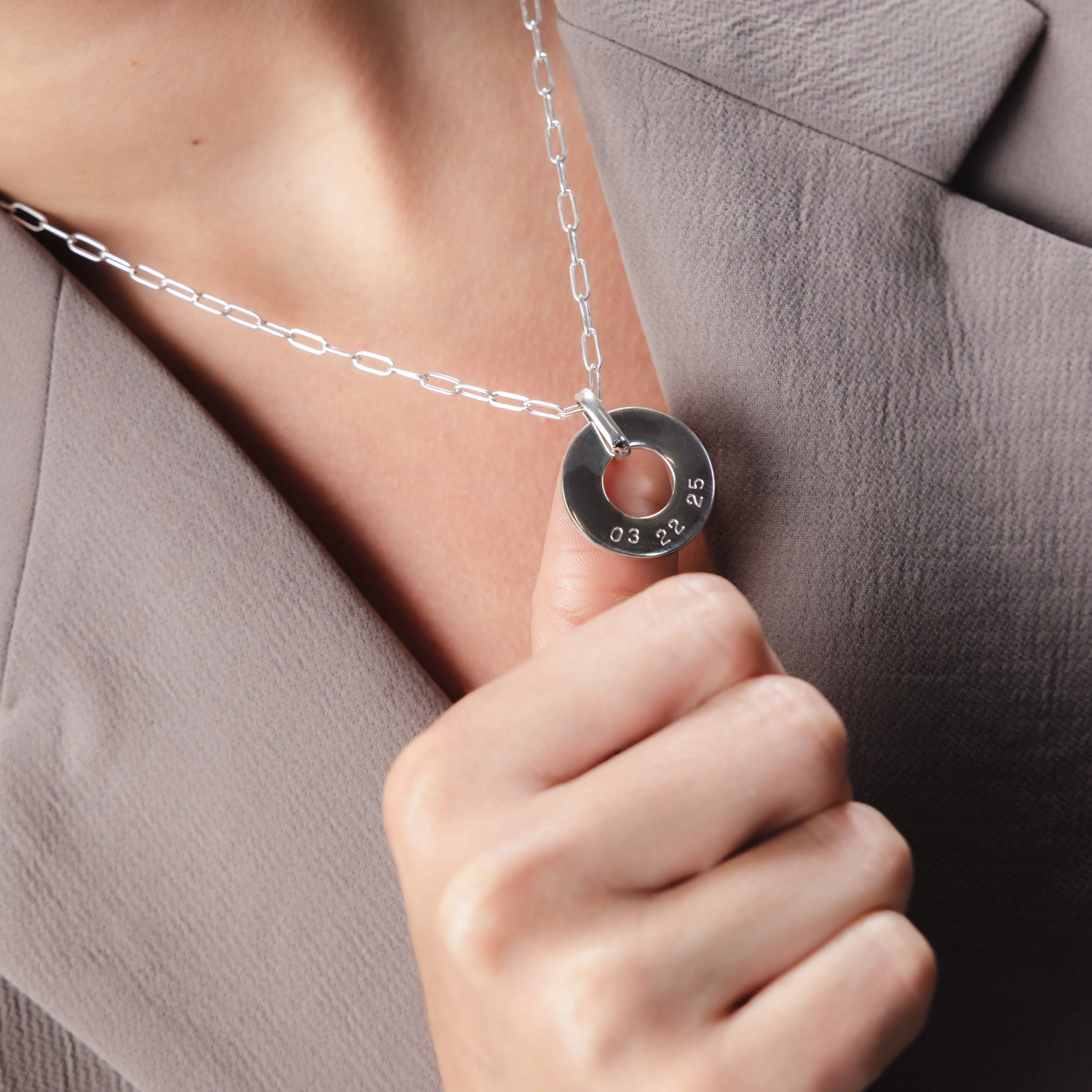 Megan Circle Pendant - Image 5