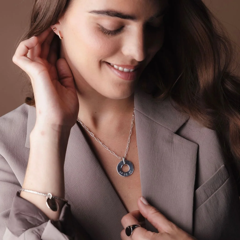 Megan Circle Pendant - Image 7