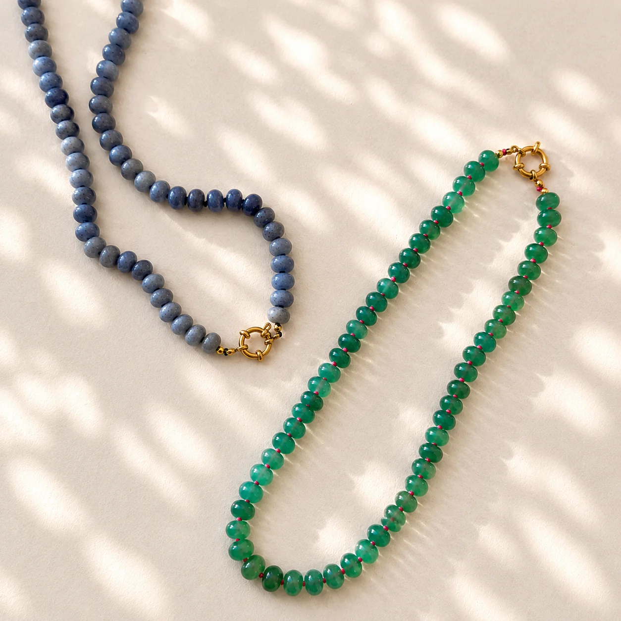 Green Miranda Beaded Necklace - Image 3