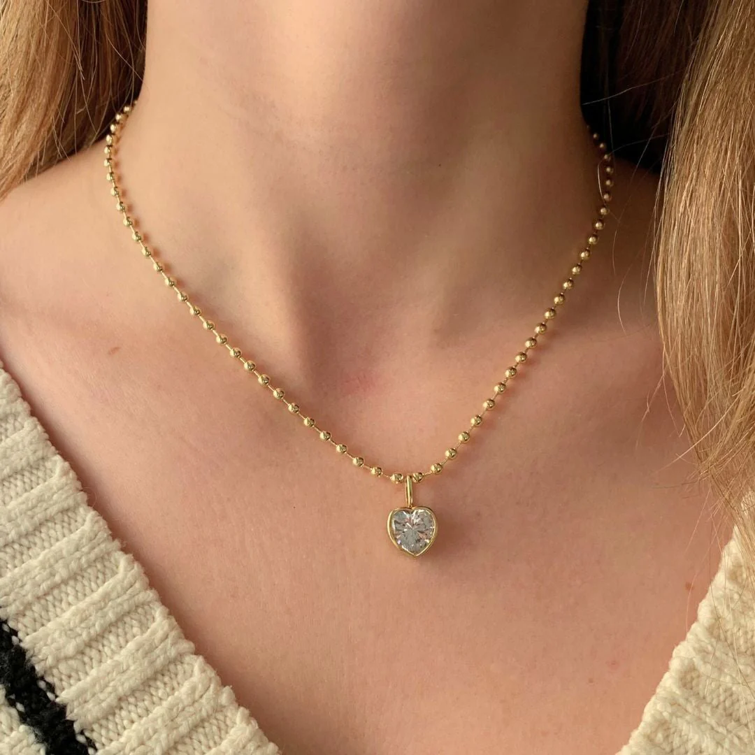 Bold 3mm Gold Ball Chain - Image 2