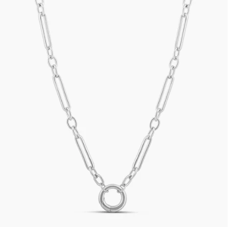 Mixed Link Chain with Charm Enhancer - Image 3