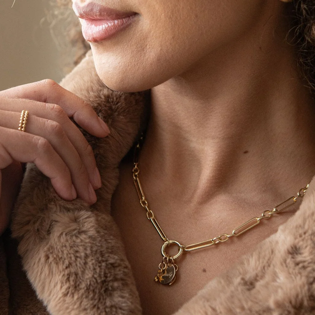 Mixed Link Chain with Charm Enhancer - Image 5