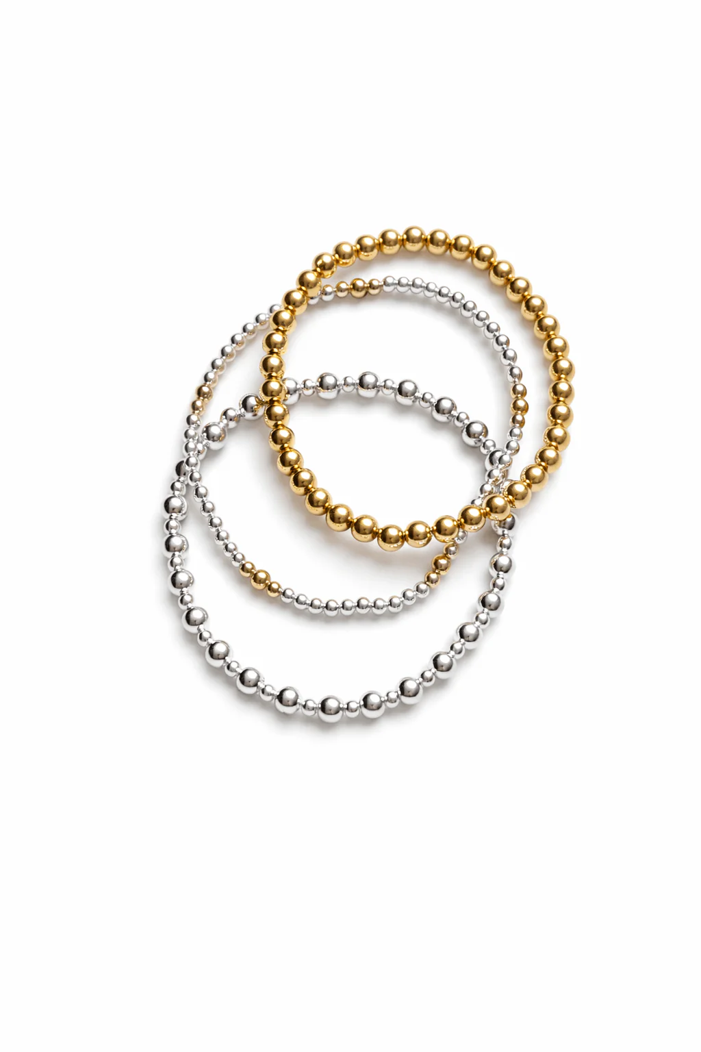 Mixed Metal Stretch Bracelet Bundle & Save - Image 6