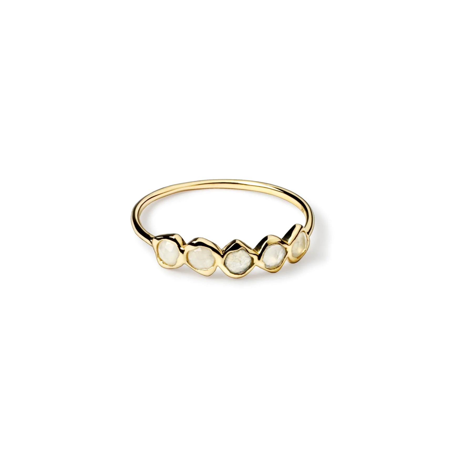 10K Gold Lara Moonstone Ring - Image 5