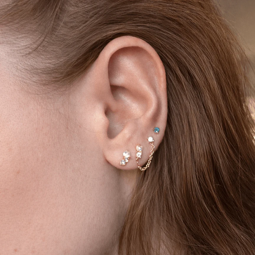 Moonstone Studs - Image 2