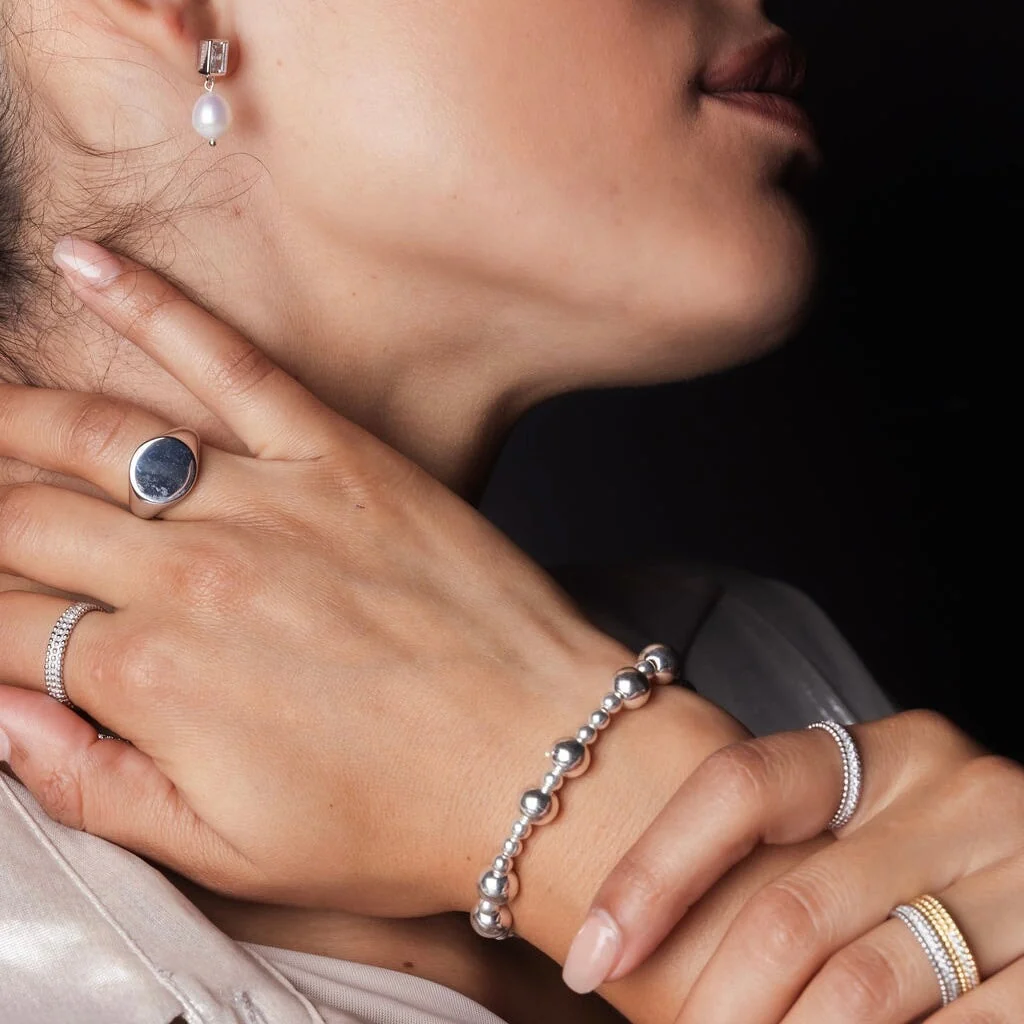 Mixed Bead Ball Bracelet - Image 4