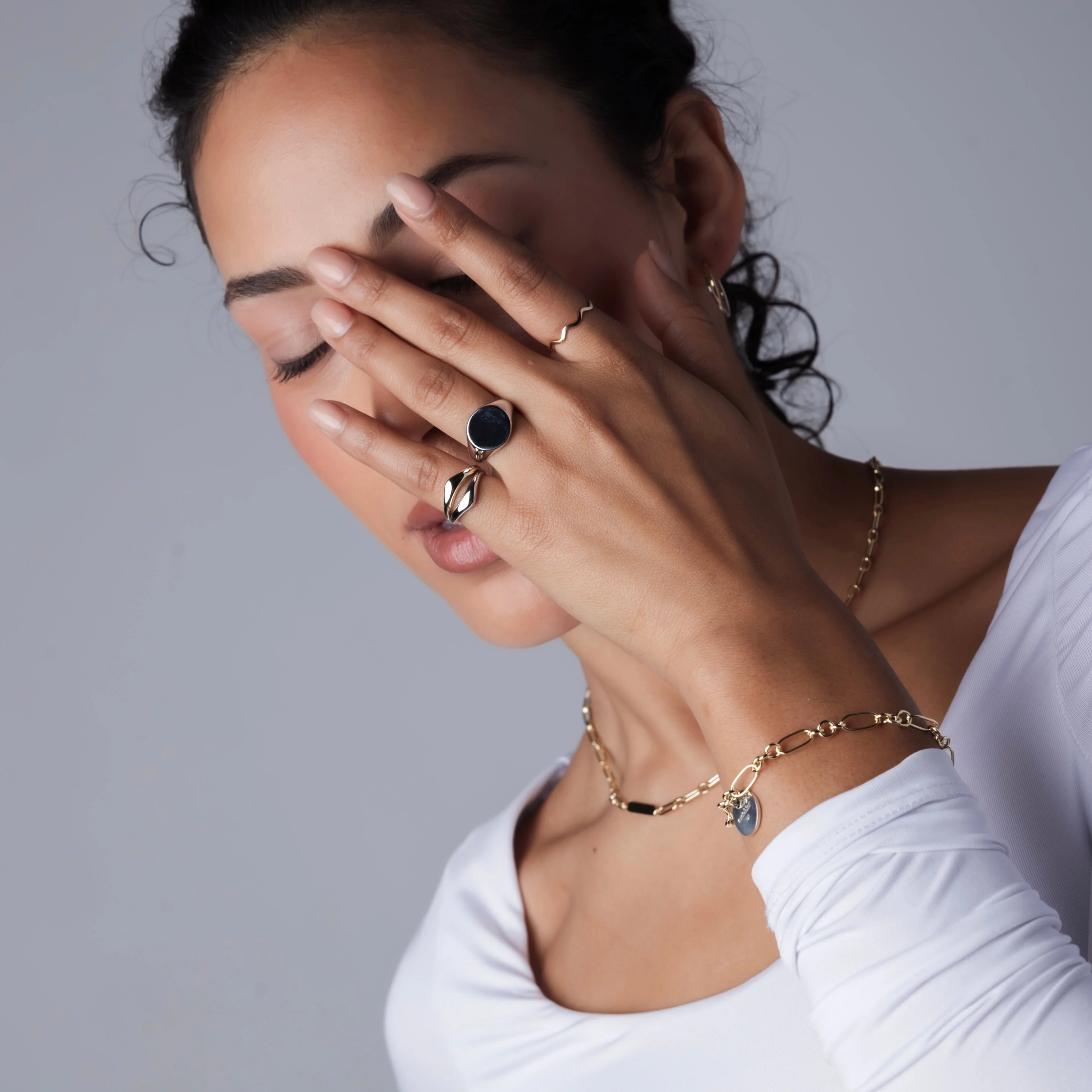 Organic Stacking Ring - Image 5