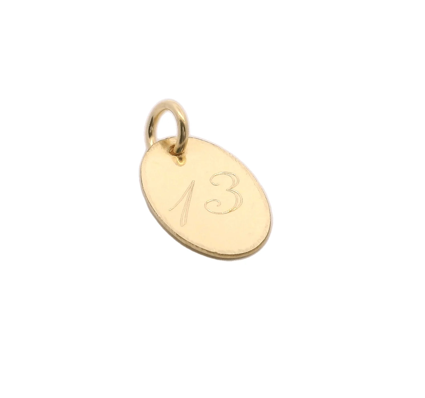 Engravable Oval Charm - Image 5