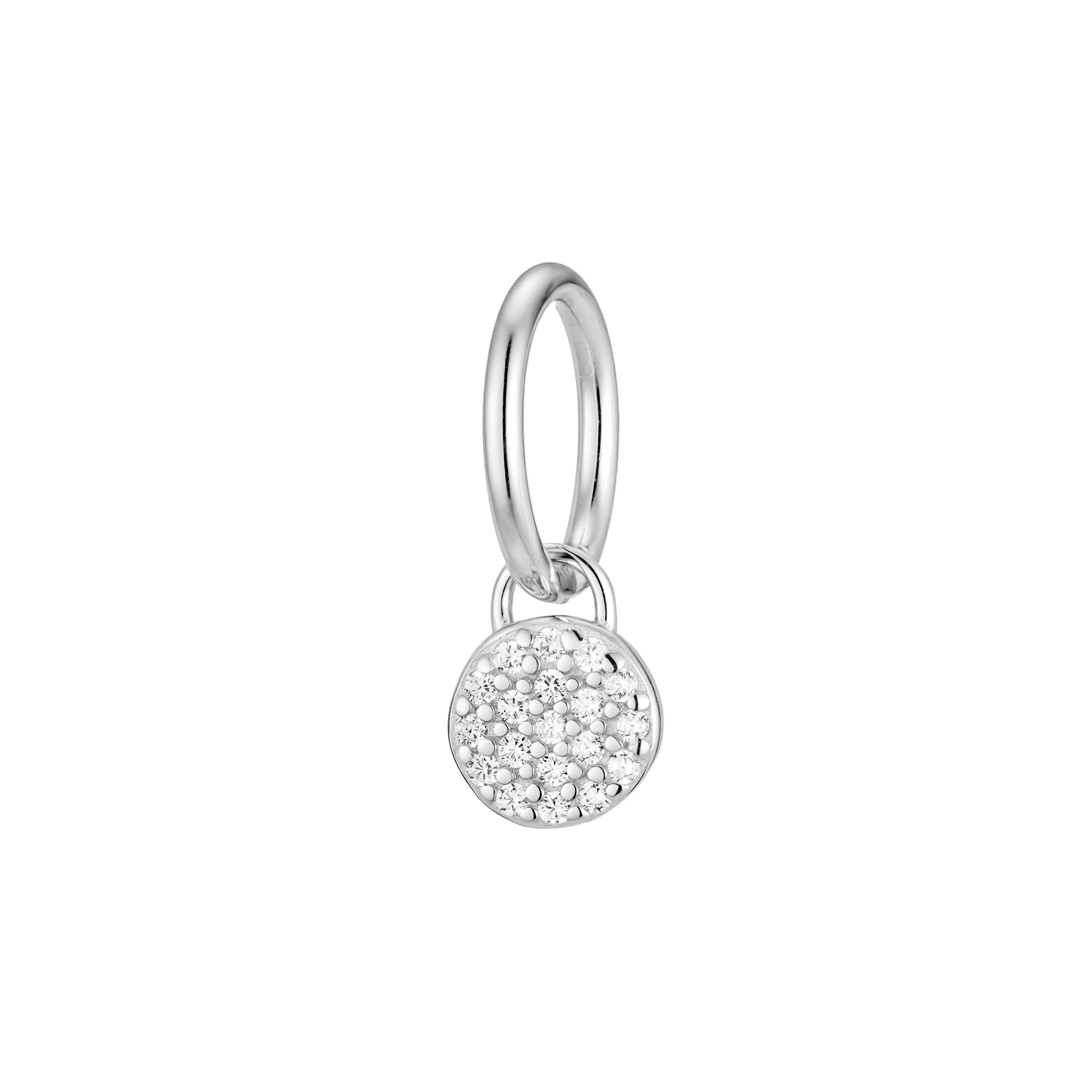 Pavé Circle Necklace - Image 4