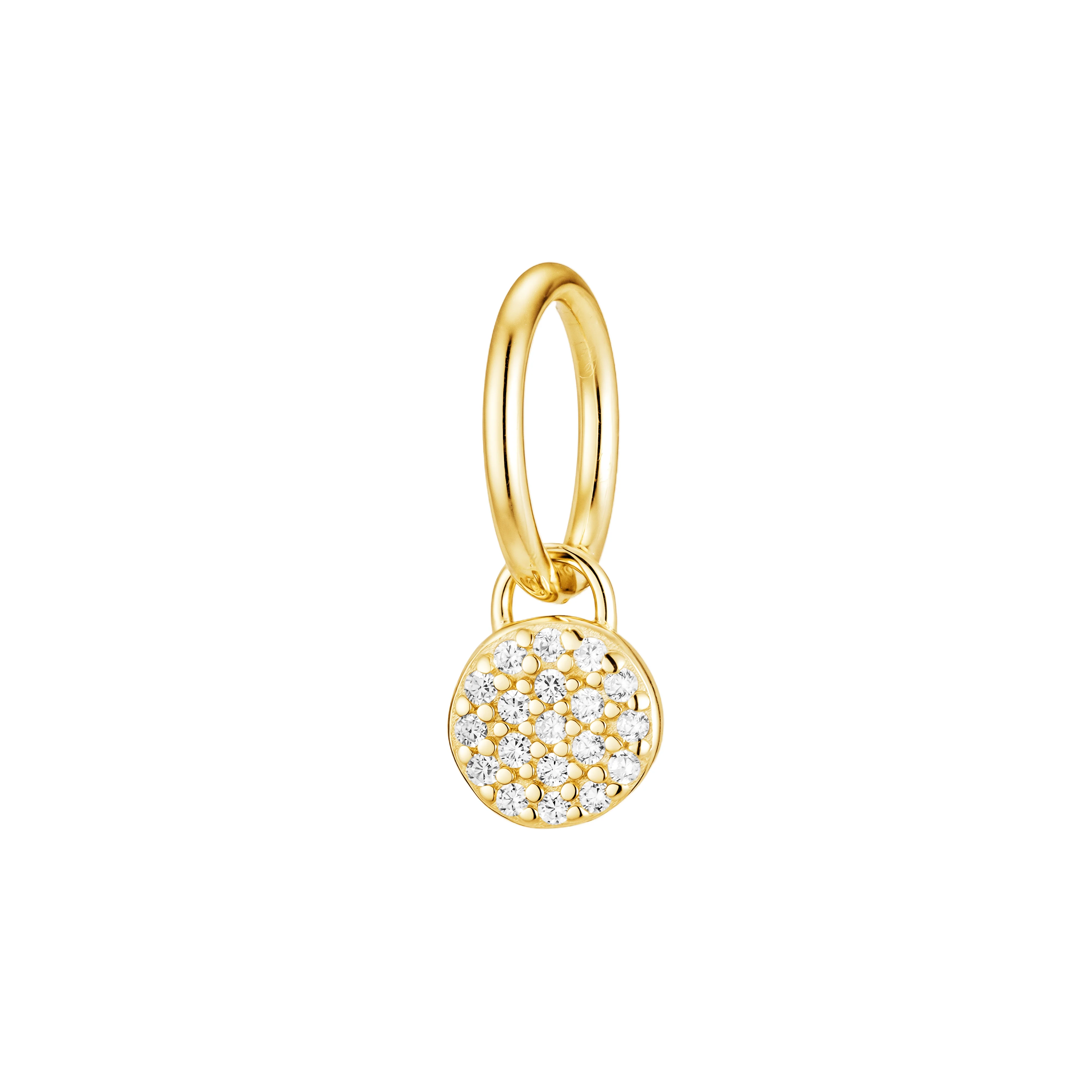 Pavé Circle Necklace - Image 5