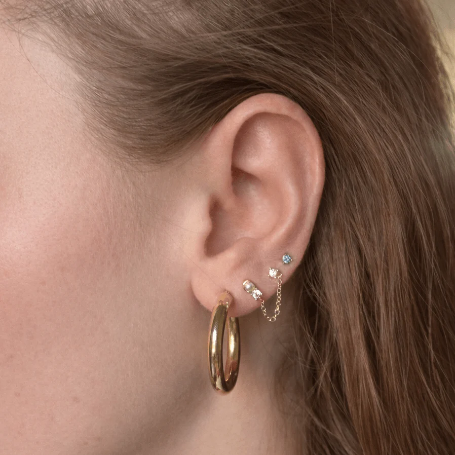 Pearl CZ Connecters- Single - Image 2