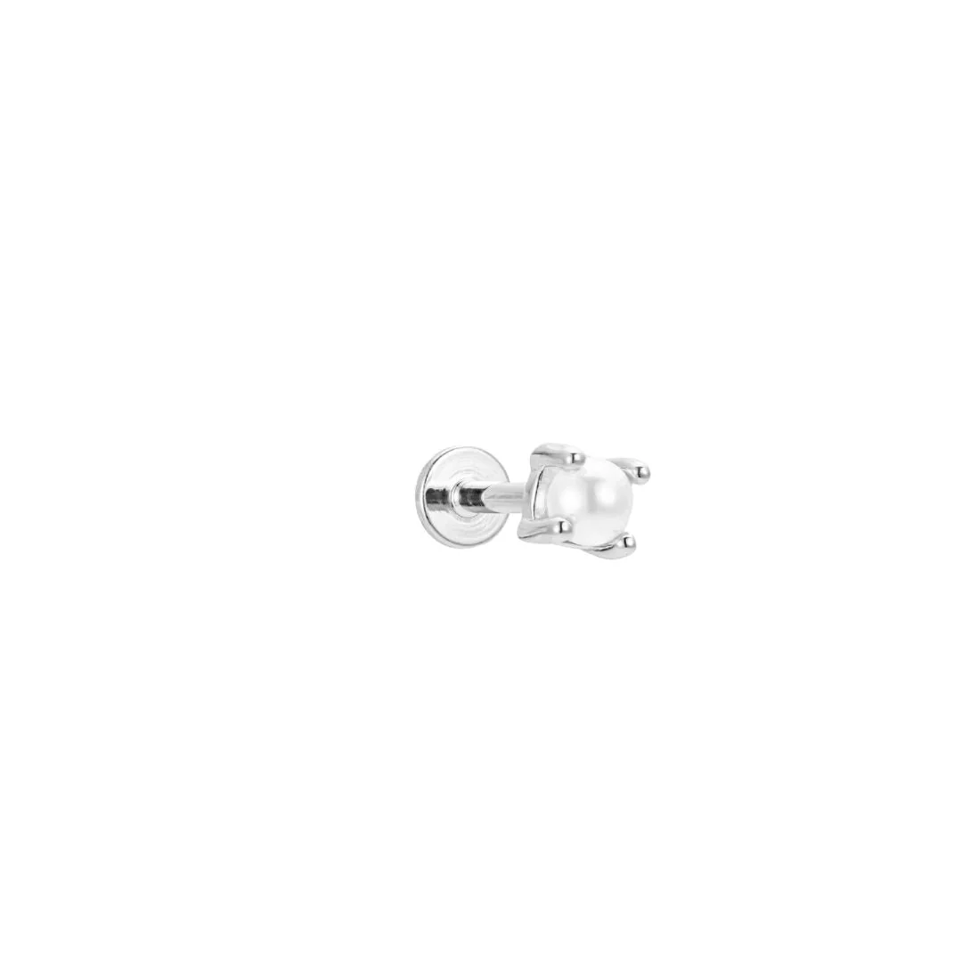 Pearl Flat Back Single Studs - Image 12