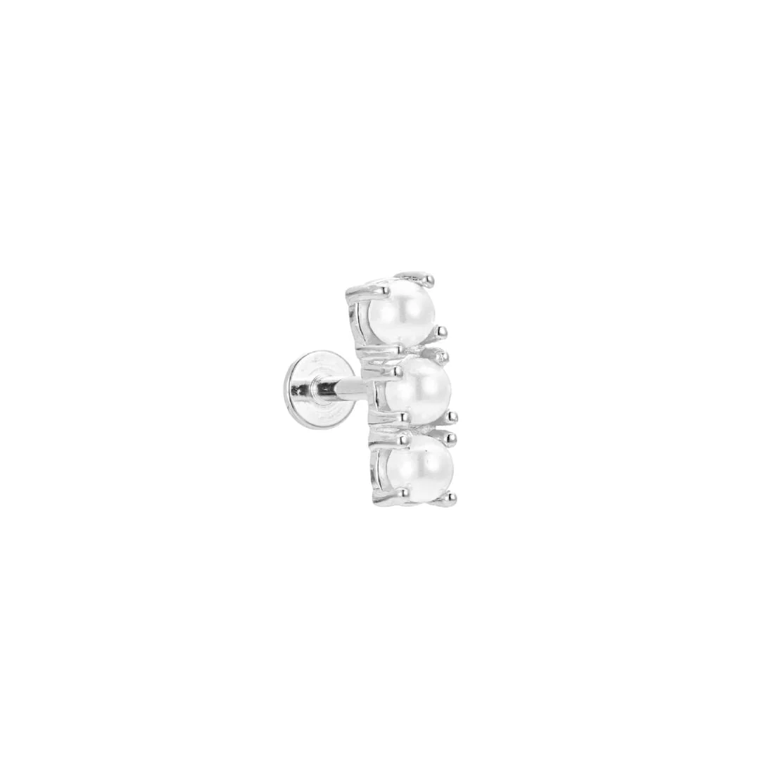 Pearl Flat Back Single Studs - Image 13